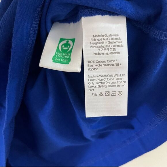 J. Crew Aspen Broken in Jersey T-Shirt in Regal Blue XXS NWT - Picture 10 of 10